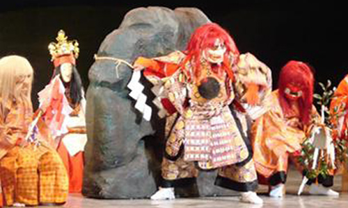 波野子ども神楽