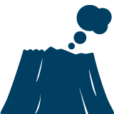 火山のアイコン